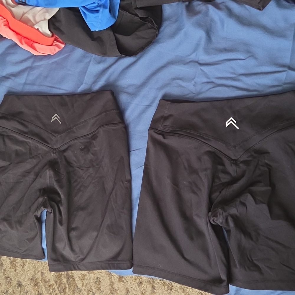 Oner Active Black Athletic Shorts - Picture 2 of 3